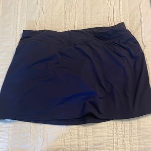 Lands’ End Navy Swim Skirt
